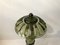 Architectural Olive Green Glass Decanter from Empoli, 1970s, Image 4