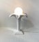 Vintage Scandinavian White Palm Tree Table Lamp, 1970s, Immagine 3