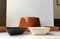 Ceramic Salad Bowl & Dishes by Nanna Ditzel for Søholm, 1970s, Set of 5, Image 9