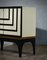 Mid-Century Glass and Brass Italian Sideboard, 1980s, Image 7