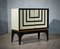 Mid-Century Glass and Brass Italian Sideboard, 1980s, Image 13