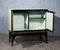 Mid-Century Glass and Brass Italian Sideboard, 1980s 5