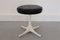 Pedestal Leather Stool by George Nelson for Herman Miller, 1950s 6