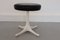 Pedestal Leather Stool by George Nelson for Herman Miller, 1950s, Immagine 7