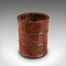 Small Antique Walnut Pot, Image 1