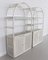 Shelves in Bamboo and Woven Cane, Set of 2 13