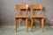 French Painted Wooden Dining Chairs, 1950s, Set of 4 6
