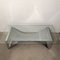 Coffee Table in Stainless Steel and Glass, 1970s, Immagine 3