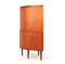 Mid-Century Danish Teak Corner Cabinet by S. E. Peterson 2