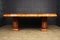 Art Deco Burr Walnut Dining Table 11