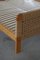 Mid-Century Scandinavian Bed in Solid Pine and Woven Paper Cord, 1960s, Image 6