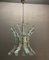 Lámpara de araña Mid-Century de cristal tallado de Zero Quattro, Imagen 6