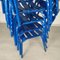 Blue Metal Dining Chairs, Set of 14, Image 14