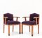 Oak Art Deco Armchairs from FA Drilling Amsterdam, 1920s, Set of 2, Imagen 1