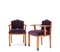 Oak Art Deco Armchairs from FA Drilling Amsterdam, 1920s, Set of 2, Imagen 4