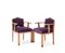 Oak Art Deco Armchairs from FA Drilling Amsterdam, 1920s, Set of 2 15