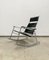 Mid-Century Wassily Style Bauhaus Rocking Chair, Immagine 1