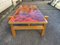 Vintage Enameled Coffee Table with Lava Effect Top, 1970s 9