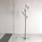 Opaline Glass & Brass Floor Lamp by Stilnovo, 1950s 8