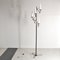 Opaline Glass & Brass Floor Lamp by Stilnovo, 1950s, Image 8