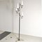 Opaline Glass & Brass Floor Lamp by Stilnovo, 1950s 6