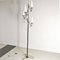 Opaline Glass & Brass Floor Lamp by Stilnovo, 1950s, Imagen 6