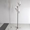 Opaline Glass & Brass Floor Lamp by Stilnovo, 1950s 1