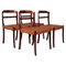 Dining Chairs by Ole Wanscher, Set of 4 1