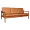 Three Seater Model 165/3 Sofa by Arne Vodder 1