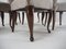 Dining Chairs, Czechoslovakia, 1920s, Set of 10, Immagine 11