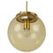 Mid-Century Brass Big Pendant by Kamenicky Senov, 1970s, Imagen 1