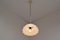 Mid-Century Milk Glass Pendant, 1960s, Immagine 4