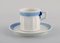 Royal Copenhagen Blue Fan Coffee Service for Twelve People, 1985-1991, Set of 38 2