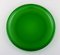 Luna Dinner Plates in Green Glass by Kaj Franck 1911-1989 for Nuutajärvi, Set of 5 2