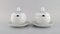 Lotus Sauce Boats in Porcelain by Bjorn Wiinblad for Rosenthal, Set of 2, Image 2