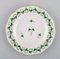 Herend Green Clover Coffee Service for Three People in Hand-Painted Porcelain, Set of 11 2