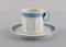 Royal Copenhagen Blue Fan Coffee Service for Six People, 1985-1991, Set of 18, Image 2