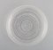 Kastehelmi Plates in Clear Glass Art by Oiva Toikka for Arabia, Set of 12, Image 2