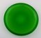 Luna Plates in Green Art Glass by Kaj Franck 1911-1989 for Nuutajärvi, Set of 6 2