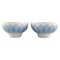 Lotus Bowls in Porcelain by Bjorn Wiinblad for Rosenthal, 1980s, Set of 2, Image 1