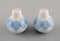 Lotus Salt and Pepper Shaker in Porcelain by Bjorn Wiinblad for Rosenthal, Set of 2, Image 2