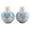Lotus Salt and Pepper Shaker in Porcelain by Bjorn Wiinblad for Rosenthal, Set of 2, Immagine 1