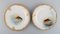 Antique Pirkenhammer Dinner Plates in Porcelain with Hand-Painted Fish, Set of 6 4