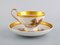 Antique Empire Tea Service for Five People in Porcelain, 1831, Set of 12 3
