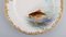 Antique Pirkenhammer Porcelain Dinner Plates with Hand-Painted Fish, Set of 12 6