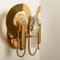 Brass and Glass Wall Sconces by Gaetano Sciolari, 1970s, Set of 2, Image 17