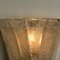 Tulip Shaped Glass and Gold-Plated Sconces, Italy, 1960, Set of 2, Imagen 13