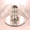 Clear Glass Wall Lights by Koch & Lowy for Peill & Putzler, 1970s, Set of 2, Image 10