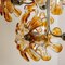 Murano Chandelier in Orange Clear Glass from Mazzega, 1960s, Imagen 10