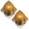 Murano Smoke Glass Wall Lights from Kalmar, 1970s, Set of 2, Image 2